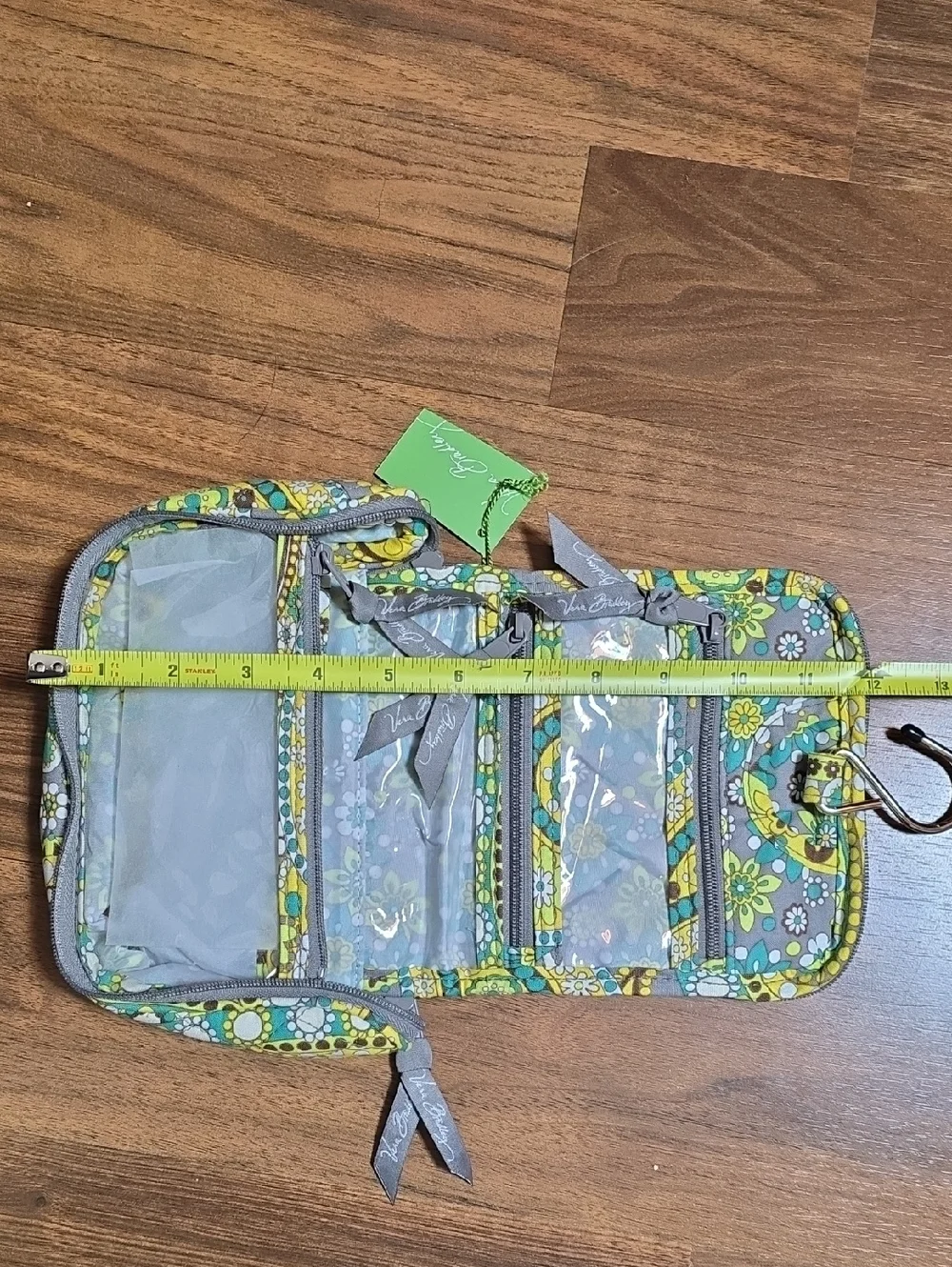 Vera Bradley Mini Hanging Organizer - Lemon Parfait
